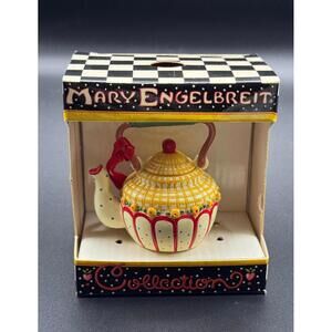 Mary Engelbreit Miniature Teapot Collectible Ornament